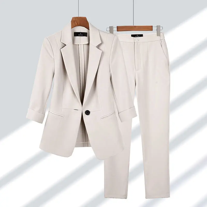 2-teiliges Damenanzug mit Blazer und Hose - Olivia