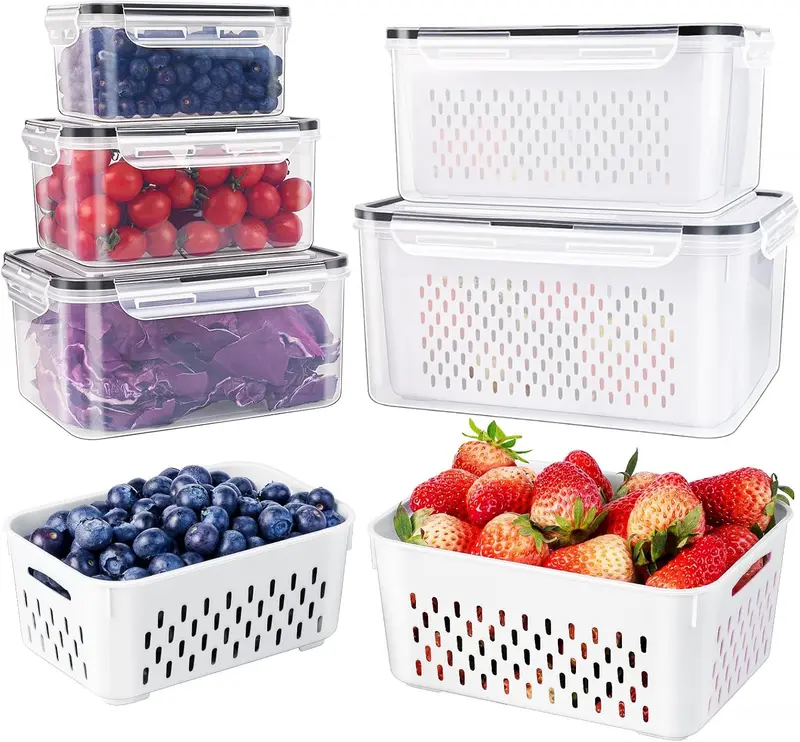 5-teiliges Großes Lebensmittel-Aufbewahrungsset – FreshKeeper