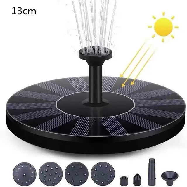 AA SAME ID Sonnen | Mini Solar Springbrunnen Pool Teich Wasserfall