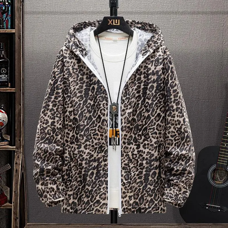 AbbyJacket I Herbstjacke mit Leopardenmuster