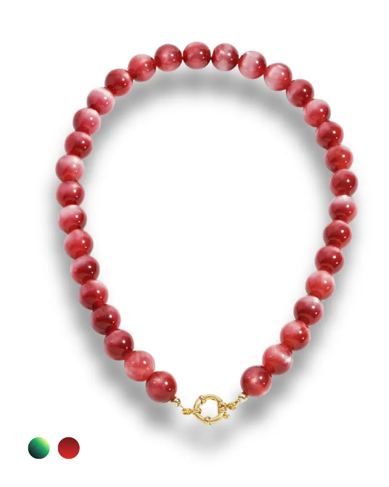 Acryl Kralenketting - Rond 12mm