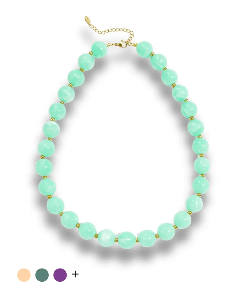 Acryl Kralenketting - Rond 13.5mm