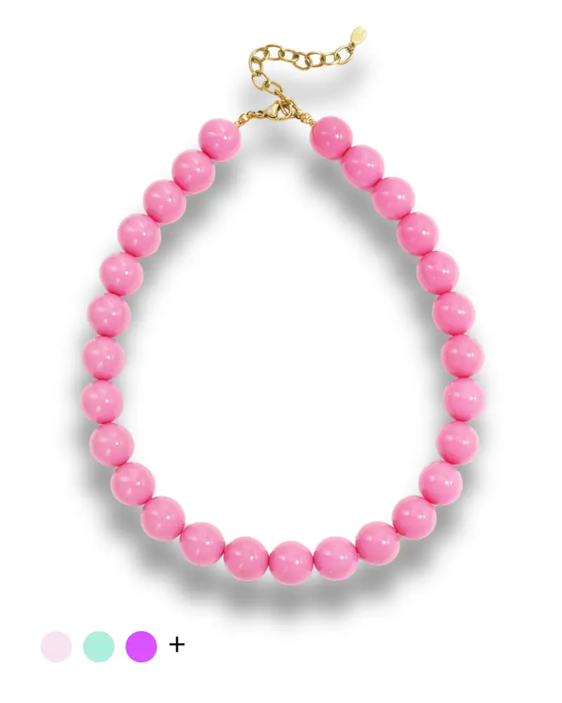 Acryl Kralenketting - Rond 14mm