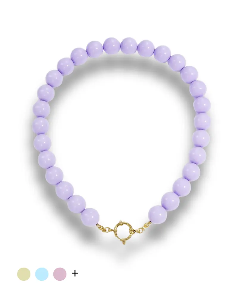 Acryl Kralenketting - Rond 15mm