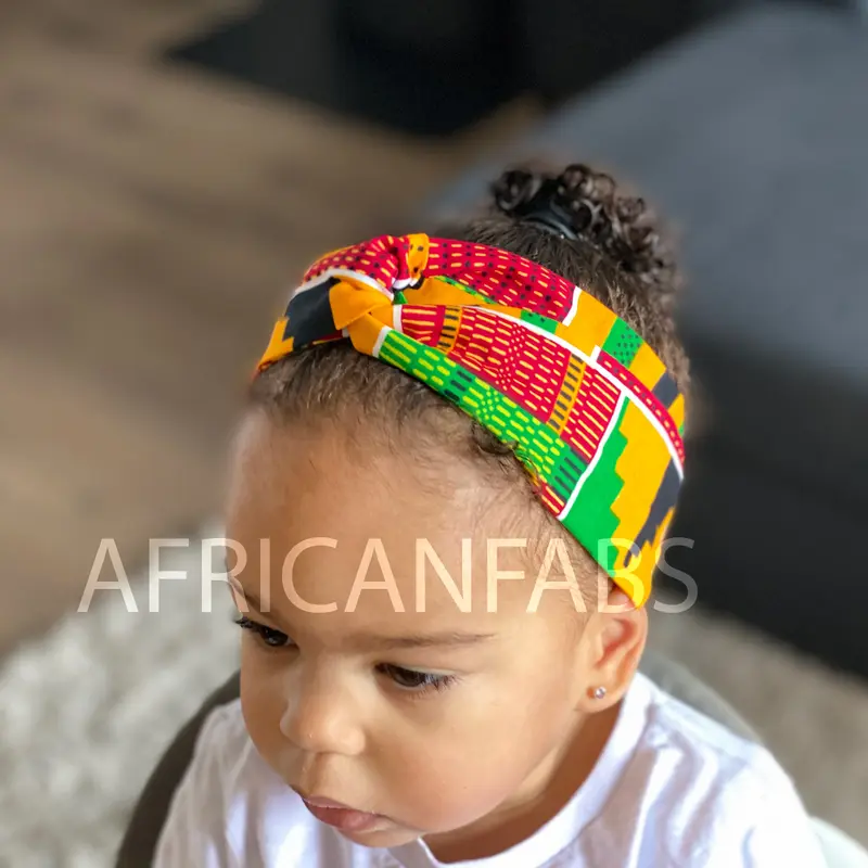 African print Headband - Kids - Hair Accessories - Kente