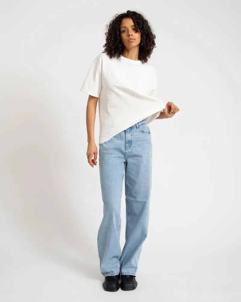 ALEXA LOOSE JEANS Light blue