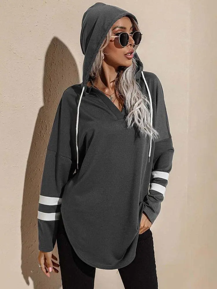AlfieHoodie I Herbstlicher Kapuzenpulli in Übergröße für Frauen
