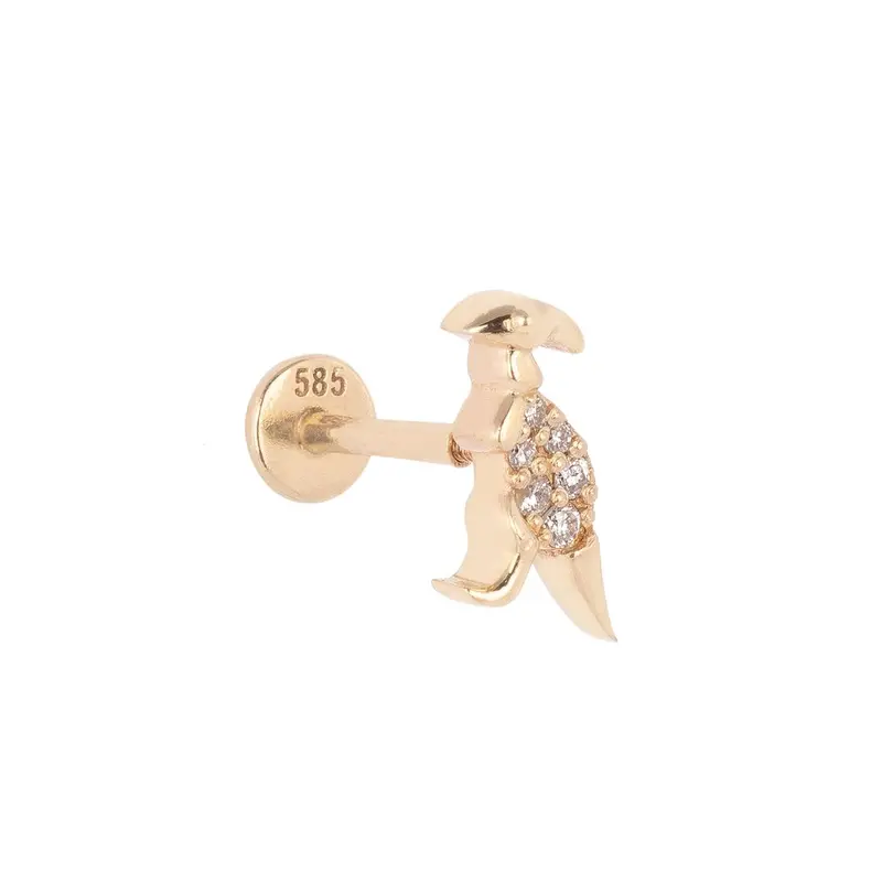 Alien Gouden Piercing