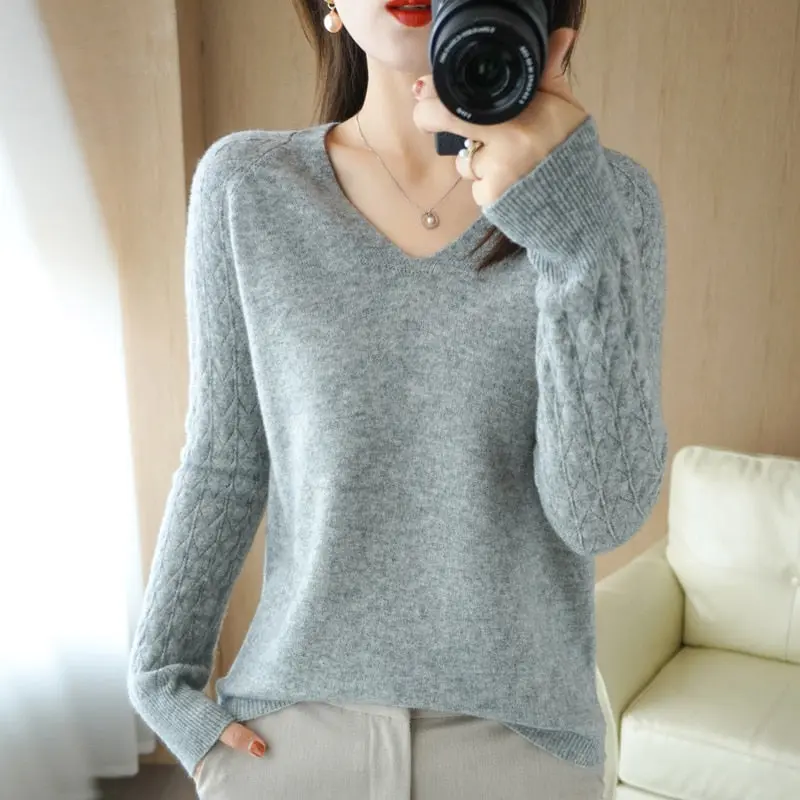 ArelyTop I Moderner Herbstpullover für Frauen