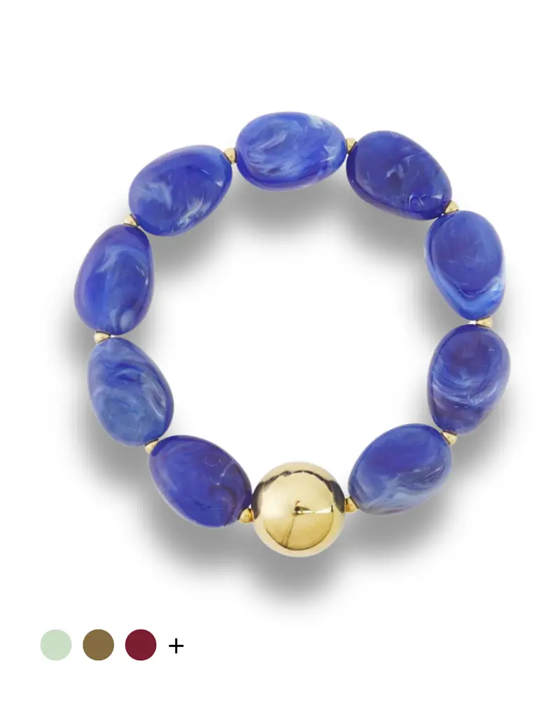 Armband acryl kralen - Nuggets