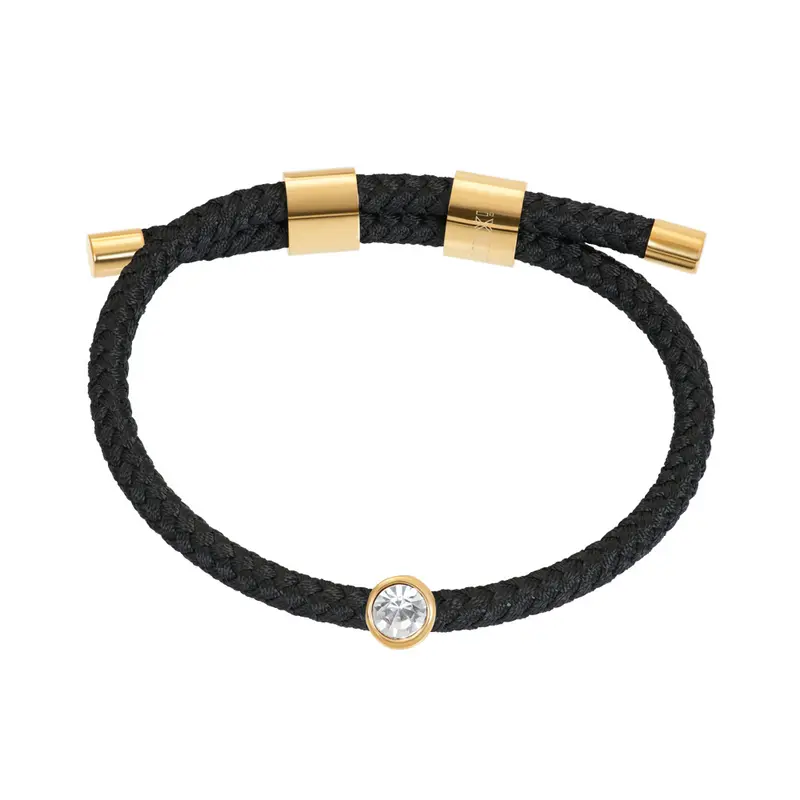 Armband Cozy Crystal Stone - Goudkleurig - iXXXi - Armband