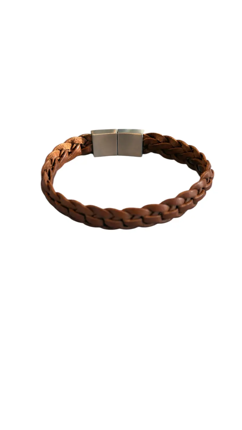 Armband heren joop cognac