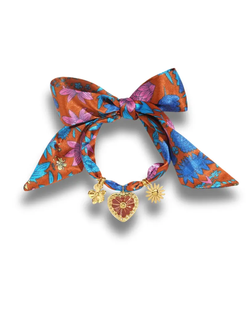 Armband Ibiza Style - Sjaaltje met bedels