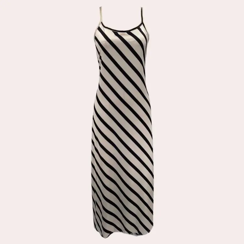 Ärmelloses Gestreiftes Sommerkleid – Marise