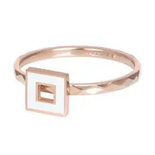 Artistic Square Rose goud 2mm