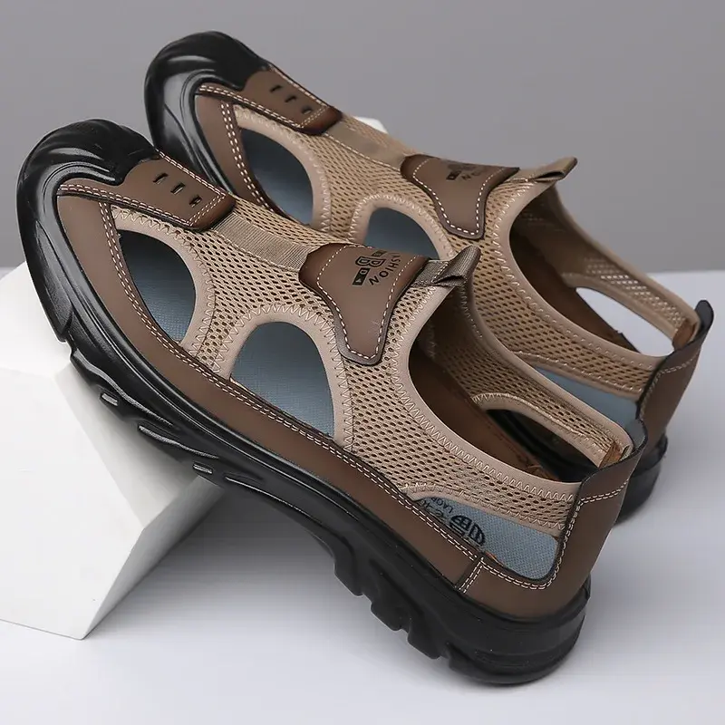 Atmungsaktive & Stylische Mesh-Sandalen für Herren – Leon
