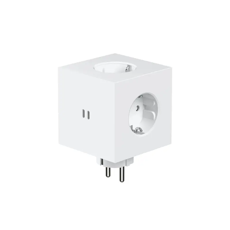 Avolt x Martinelli Luce Square 2 Stekkerdoos & USB-C Oplader | White