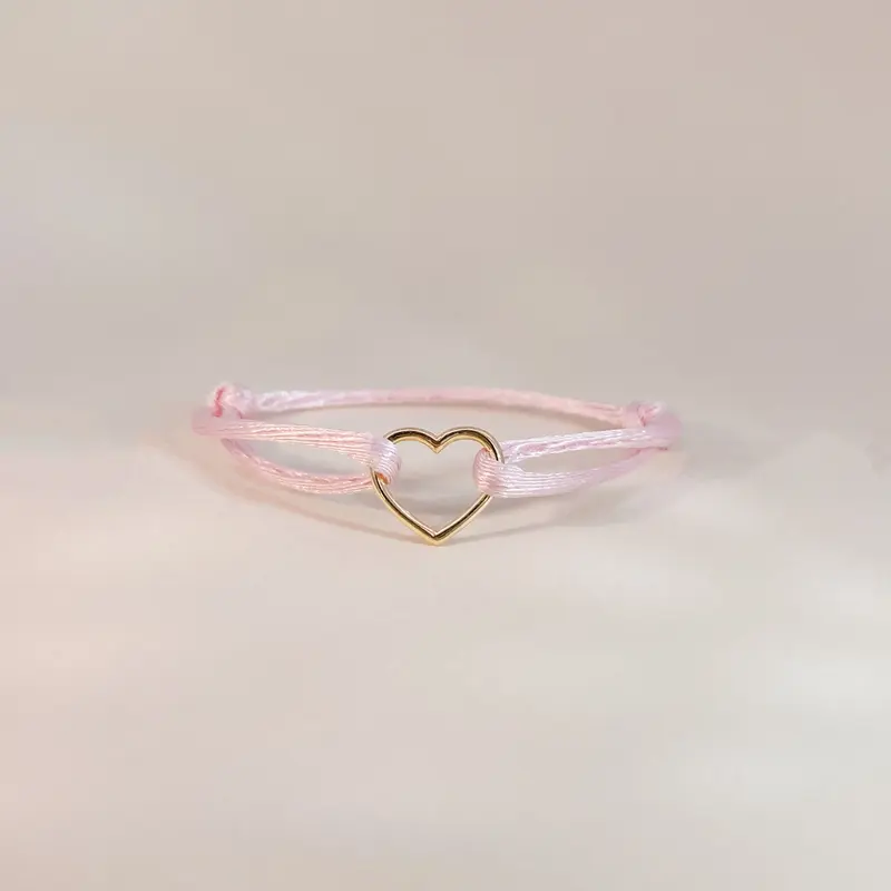 Baby Love Charm Satin Bracelet