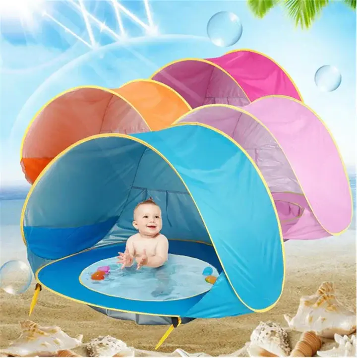 Babytent mit UV-Schutz und Mini-Pool – SunShell