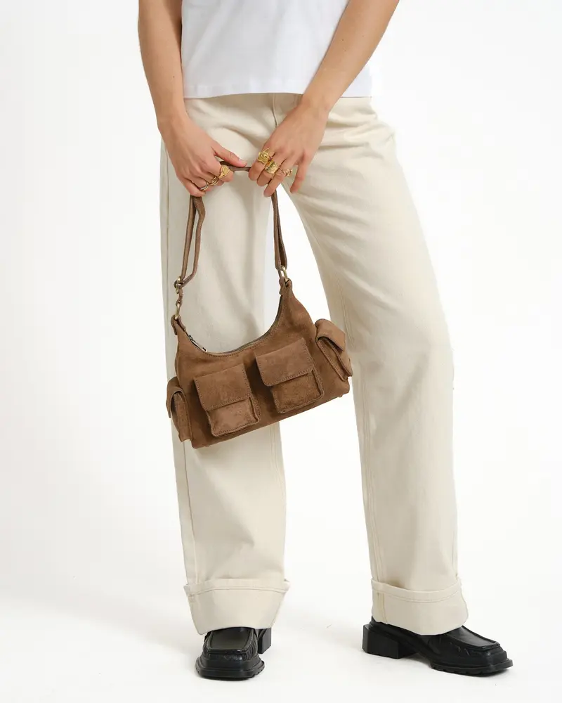 Bag Sen Suède Taupe