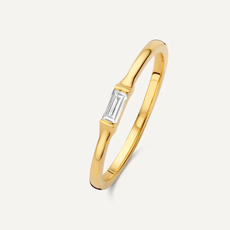 Baguette Cut Diamond Ring (0.07 ct)