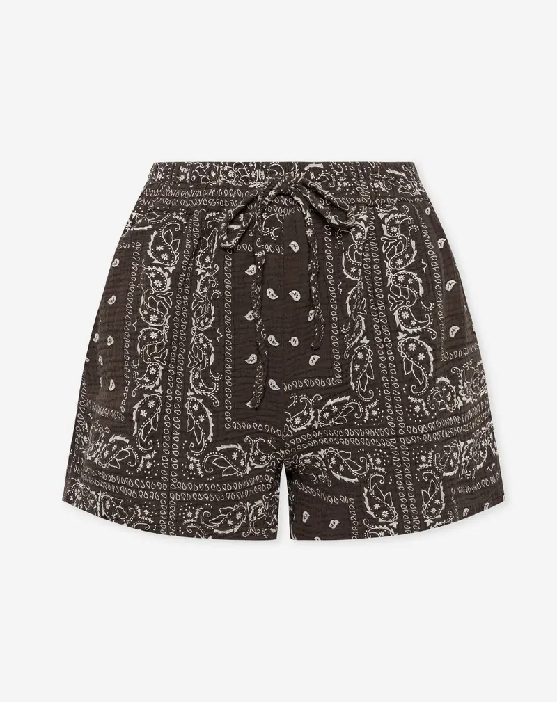 BANDANA MOUSSELINE SHORTS BRUIN