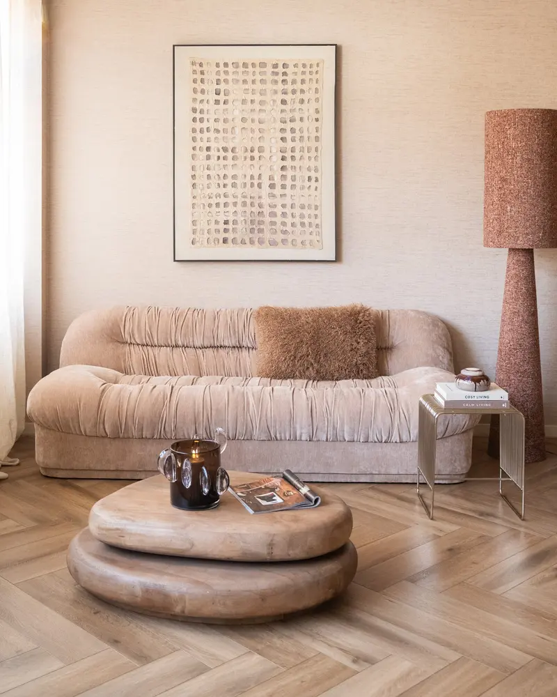 Bank Nook Roze / Beige