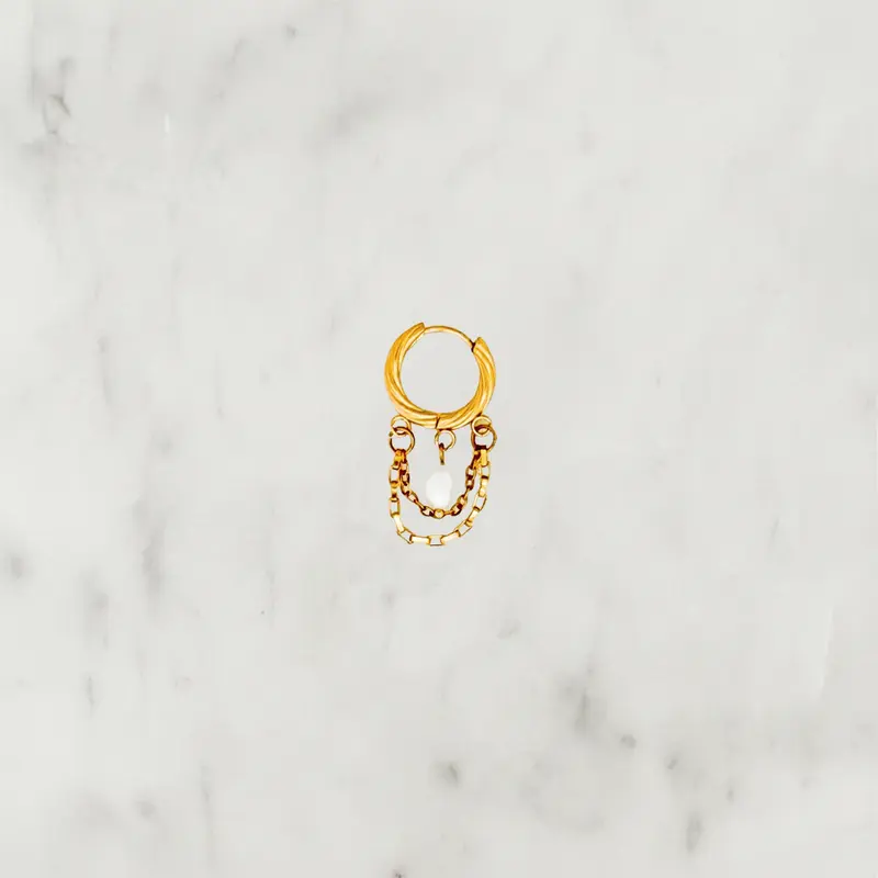 Basic hoop pearl