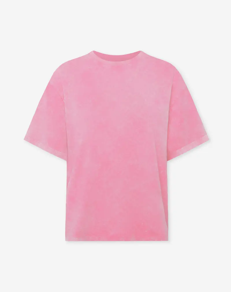 BASIC OVERSIZED TEE ACID ROZE