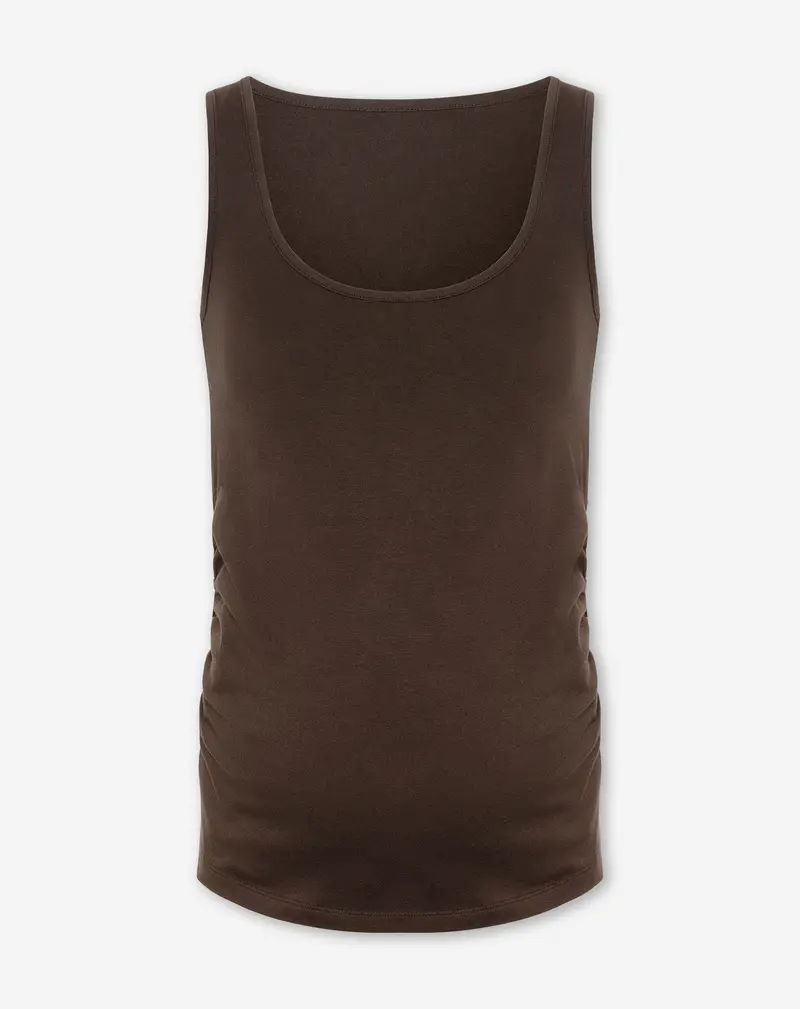 BASIC SINGLET MATERNITY DONKERBRUIN