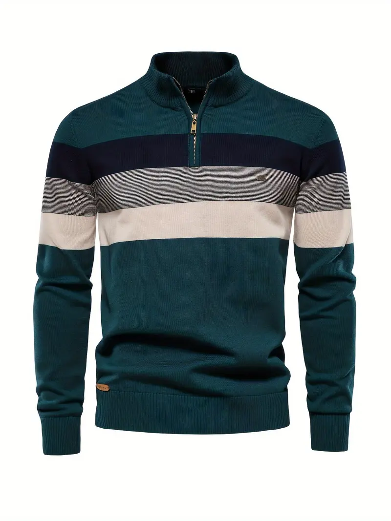 Baumwoll-Strickpullover für Herren – Wyatt Herbstedition