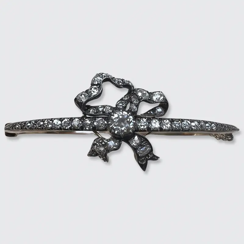Belle Epoque Diamond Bow Bracelet