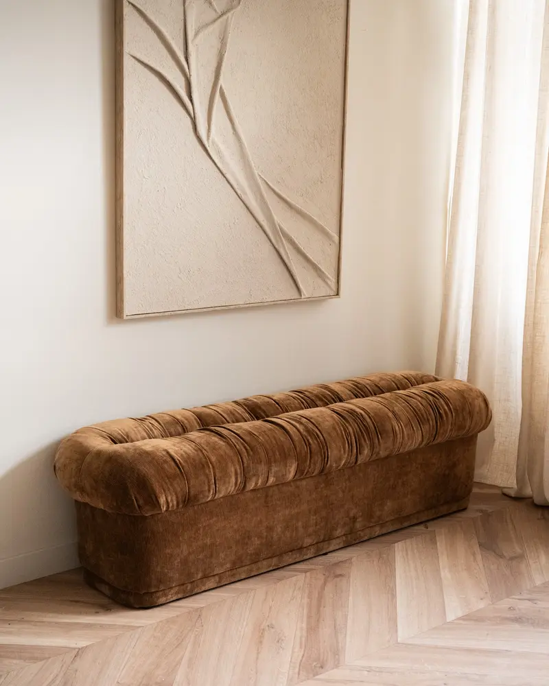Bench Nook Caramel Bruin
