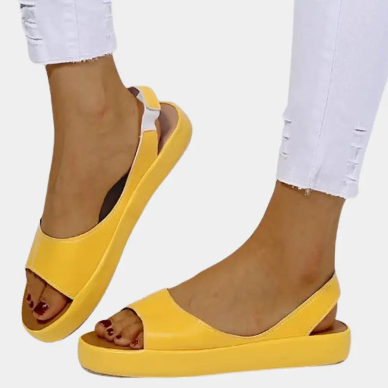 Bequeme Damen Sommerschuhe mit dicker Sohle – Tilda