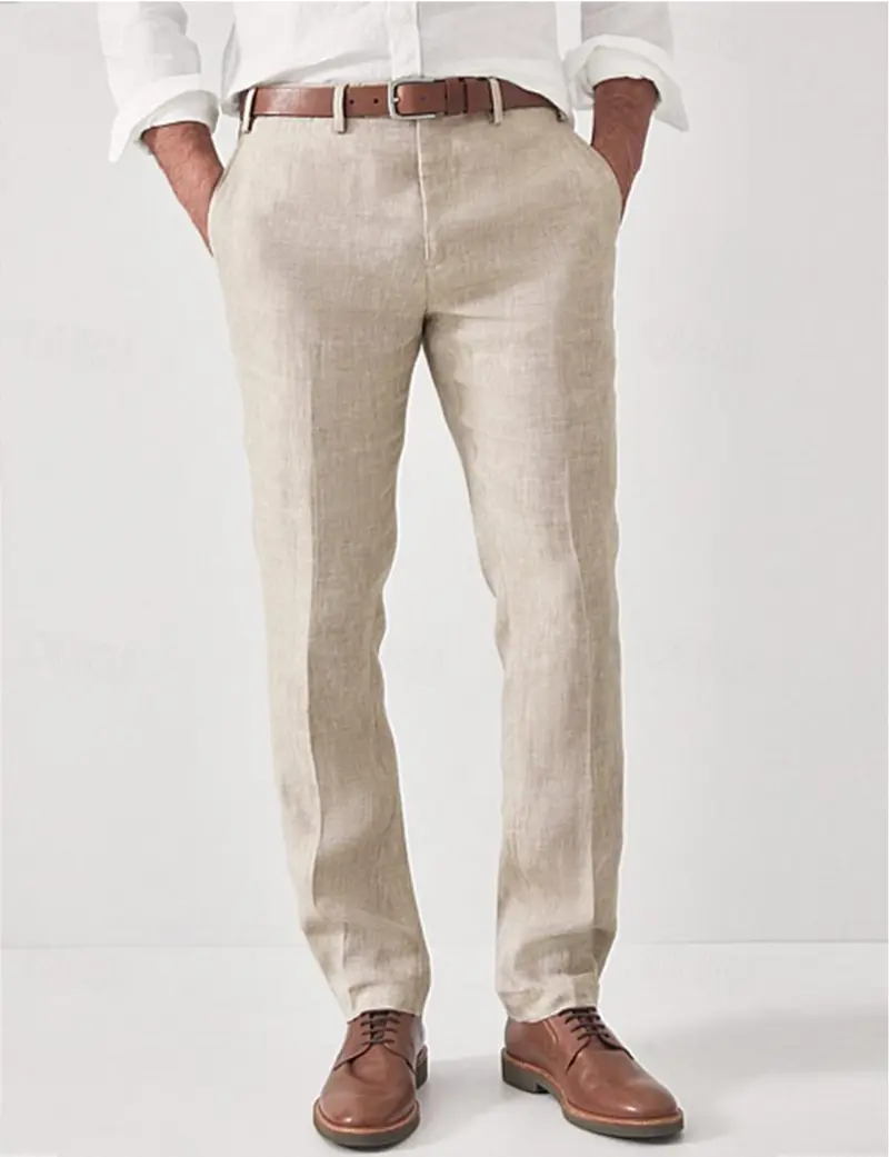 Bequeme Leinen Herrenhose – Elias