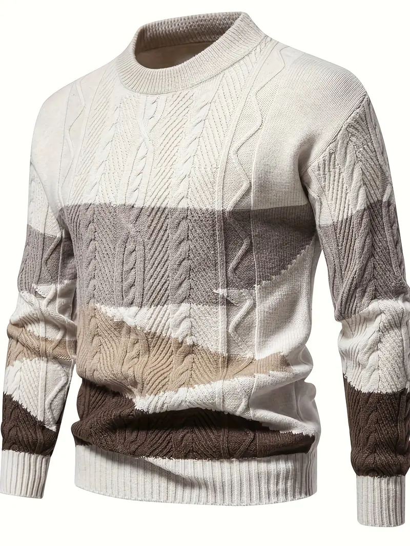Bequemer Herbst-Strickpullover für Herren - Felix
