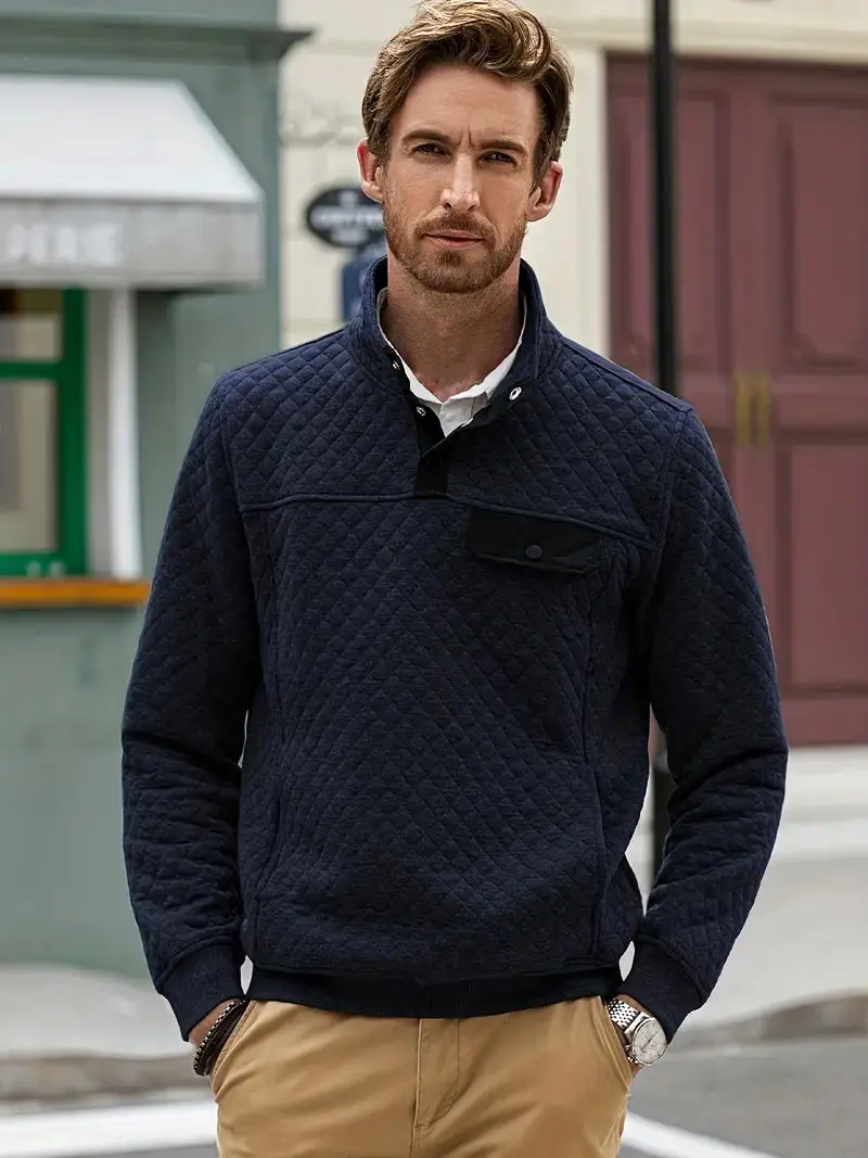 Bequemer Herrenpullover – Victor Herbstedition