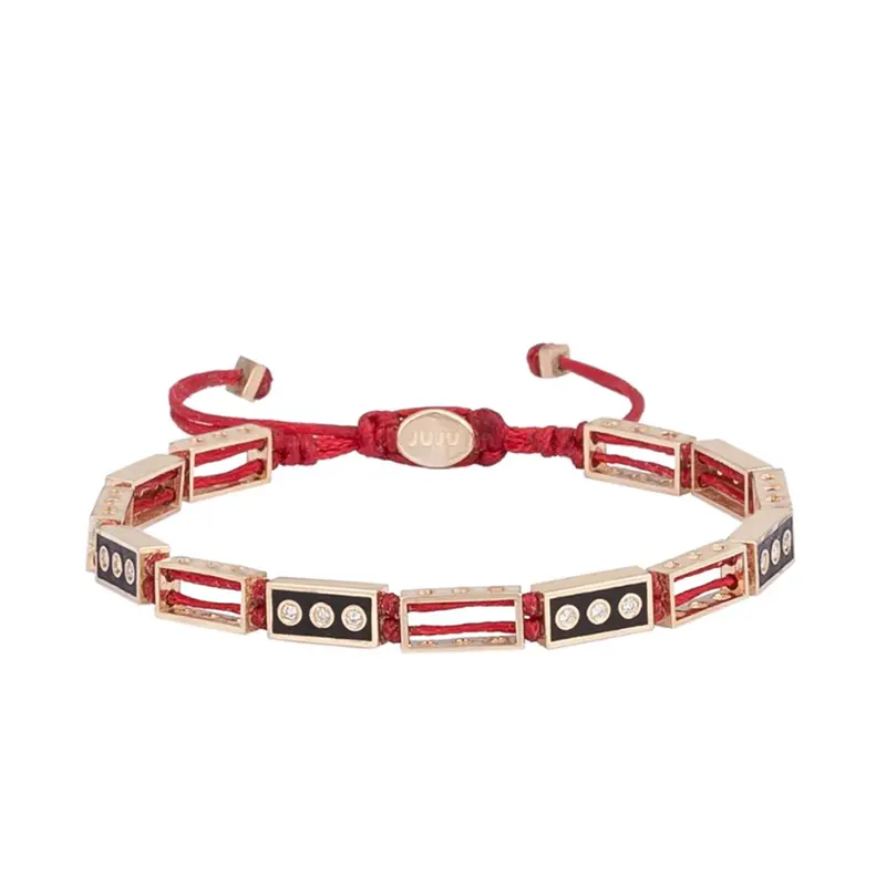 Bessen gouden armband met diamantstenen