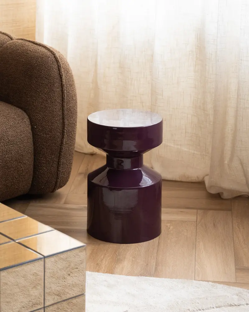 Bijzettafel Ferry Aubergine