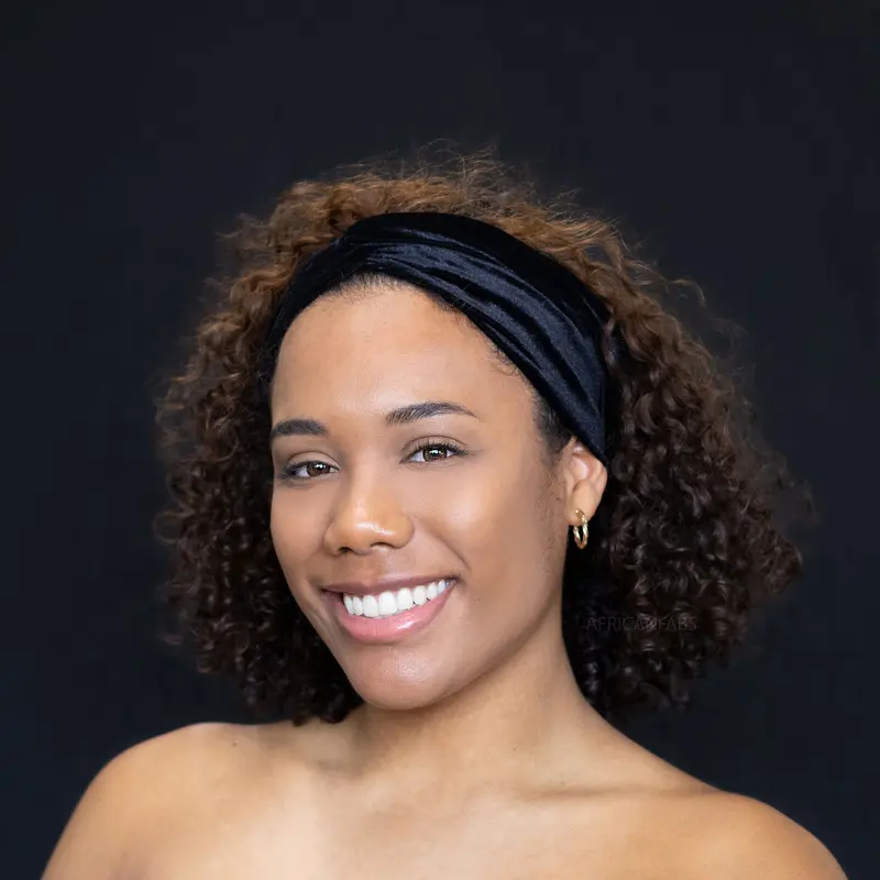 Black Headband Velvet - Adults - Hair Accessories