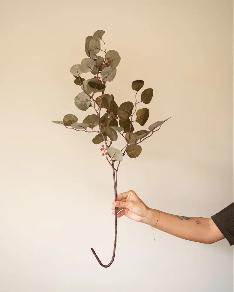 Bloomingville Kunstbloemen Eucalyptus Bruin