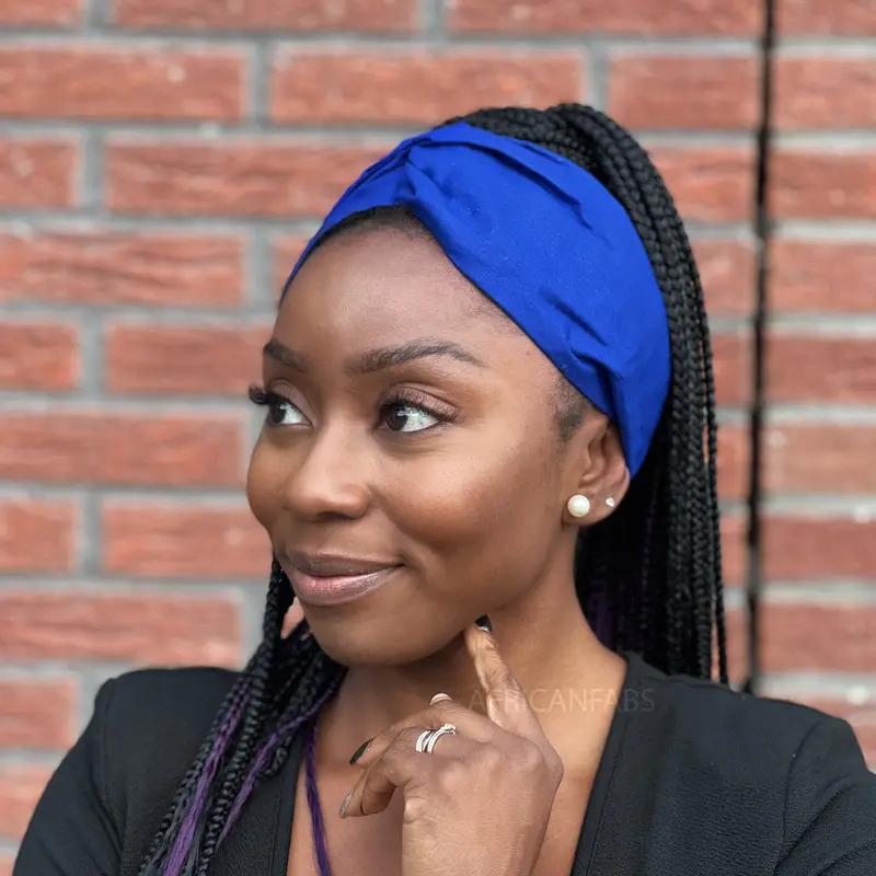 Blue Twist Headband - Adults - Hair Accessories
