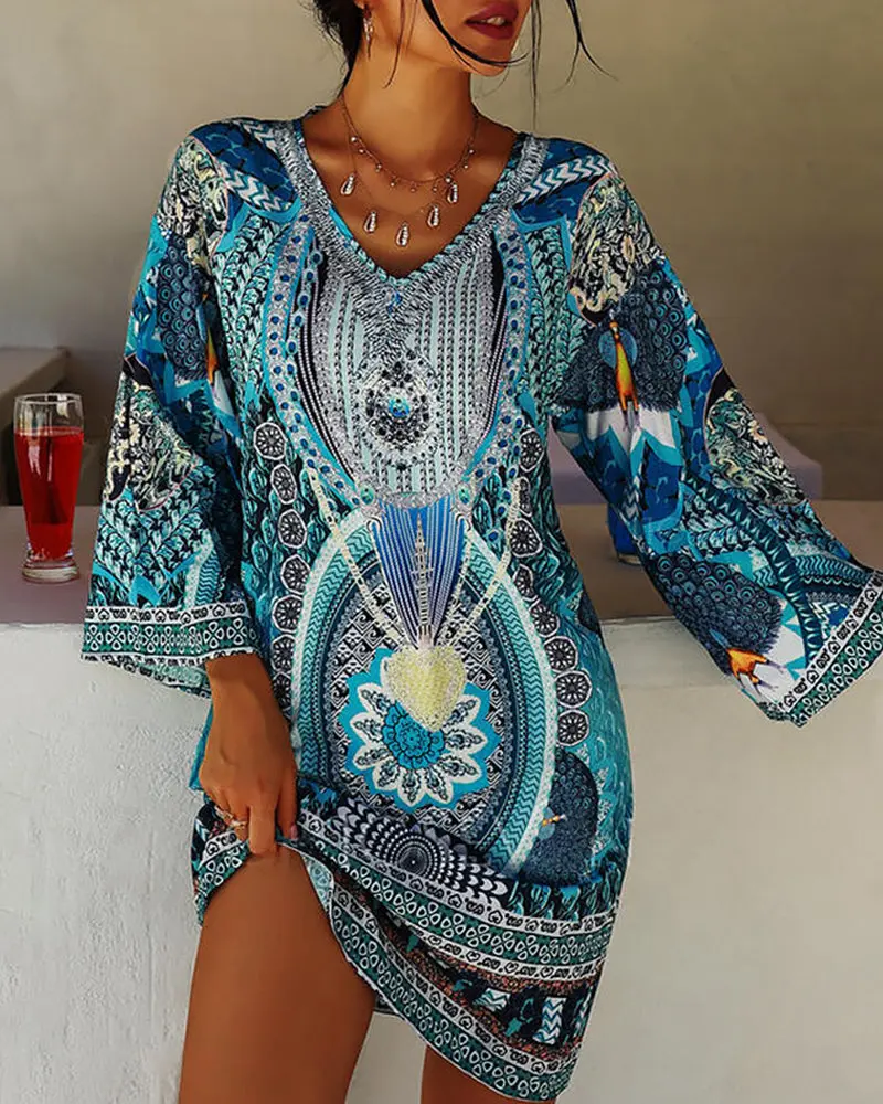 Boho Sommerkleid mit lockerer Passform – Nina