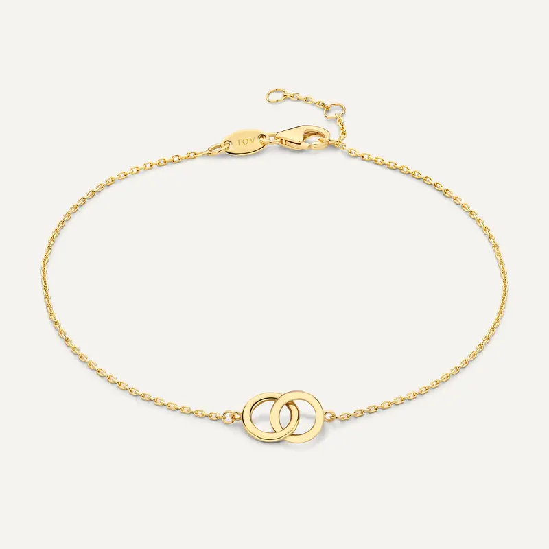Bold Linked Infinity Bracelet