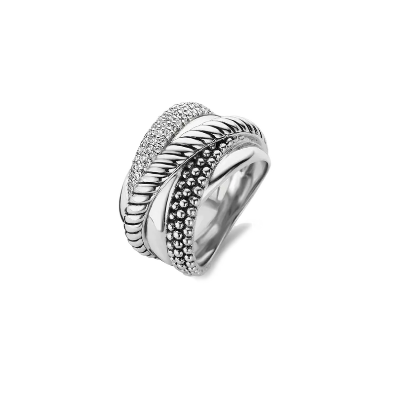 Bold Structure Ring - L model
