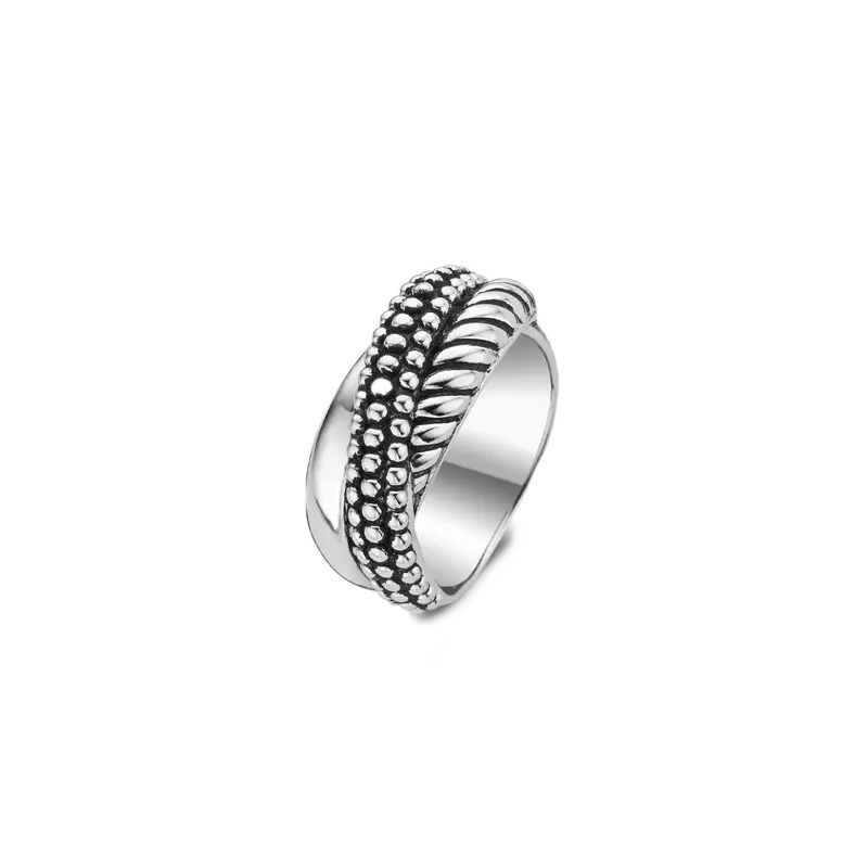 Bold Structure Ring - M model