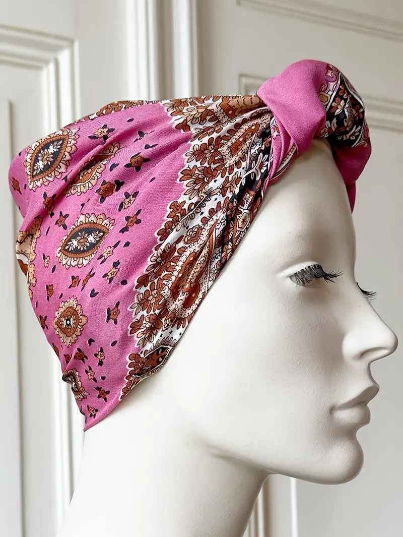 Bonbons roze turban