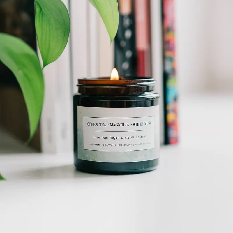 Brandt X Lisa Goes Vegan - Groene thee + Magnolia + Witte Musk