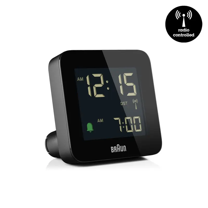 Braun BC09-DCF Digitale Wekker | Radiogestuurd | Zwart