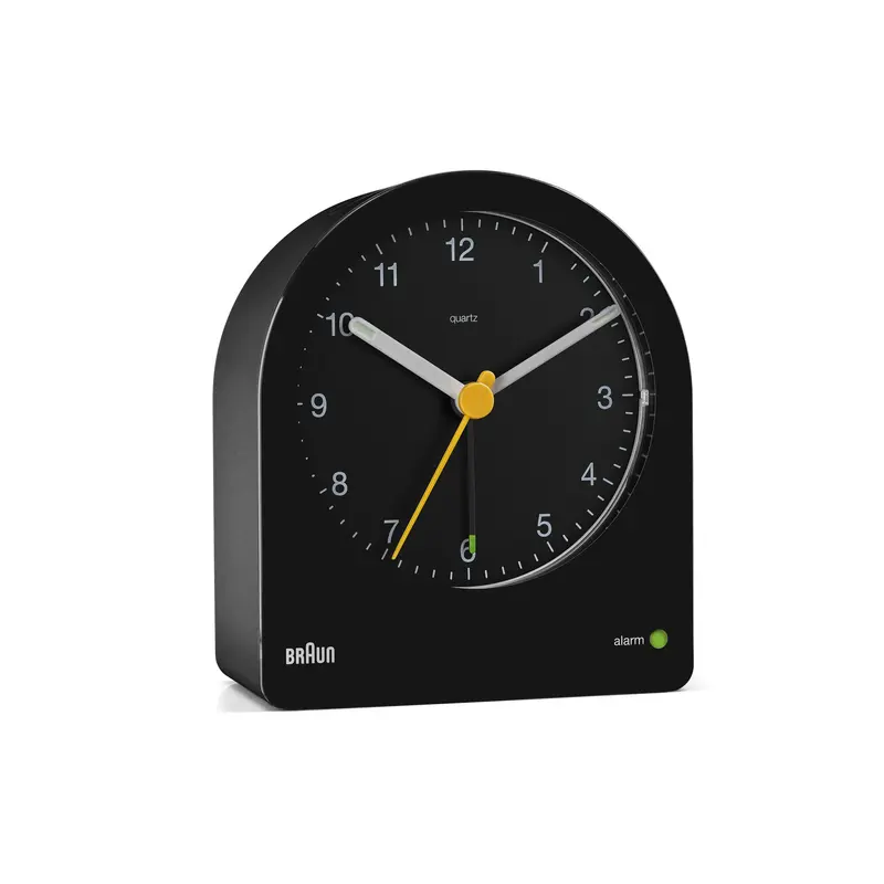 Braun BC22 Analoge Wekker | Zwart